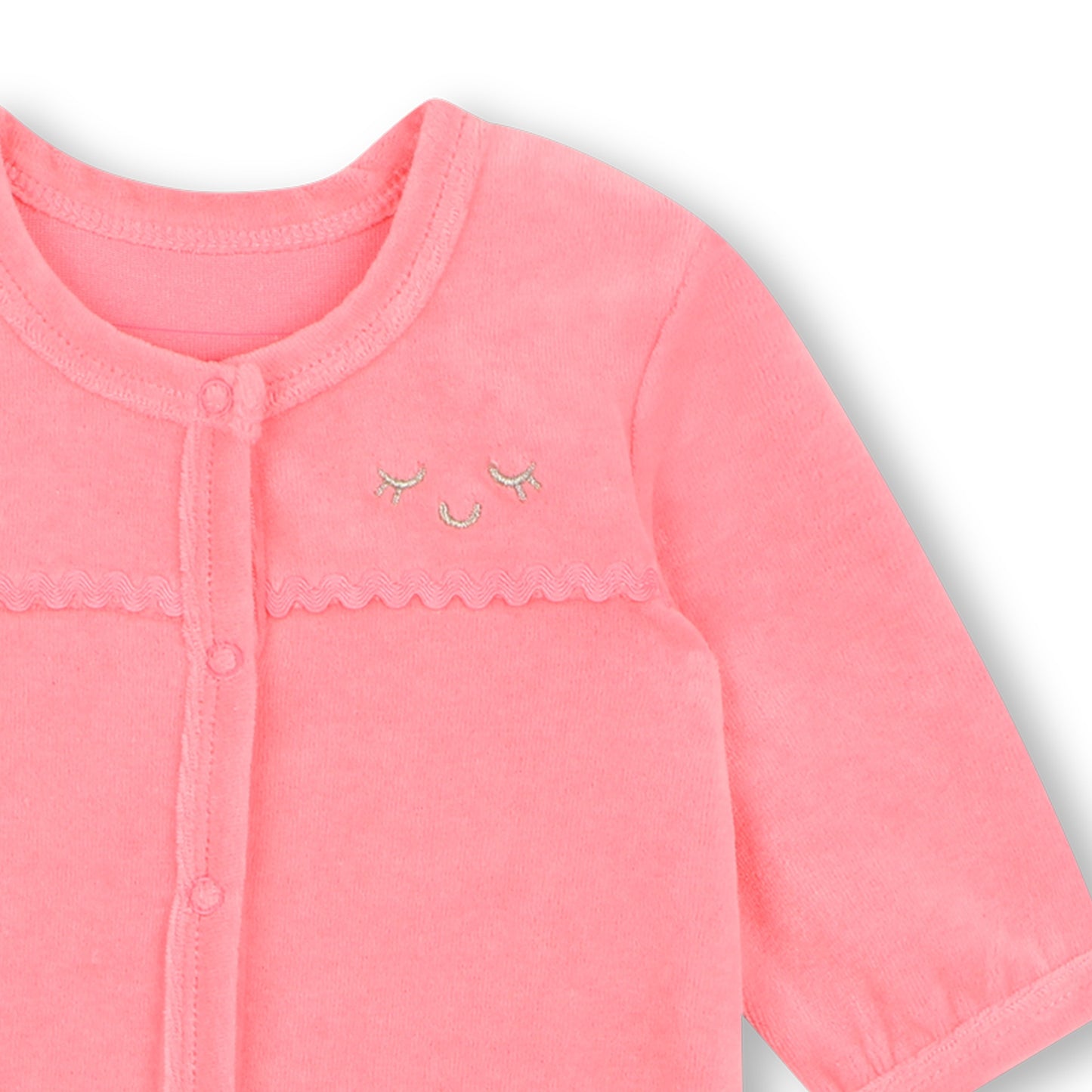Billieblush Baby Girls Fuschia Babygrow Set with Headband and Box