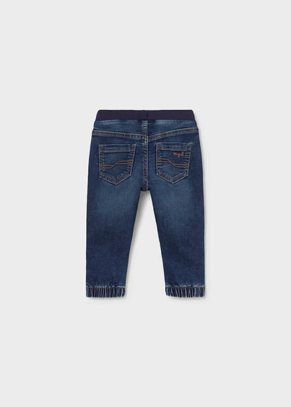 Mayoral Baby Boys Medium Soft Denim Jogger Trousers