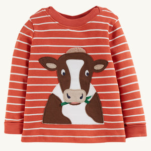 Frugi Easy on top - paprika breton cow