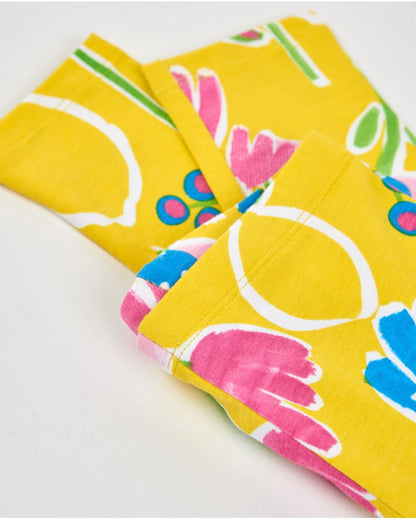 Tuc Tuc Girls Jersey Leggings with a Cheerful Style