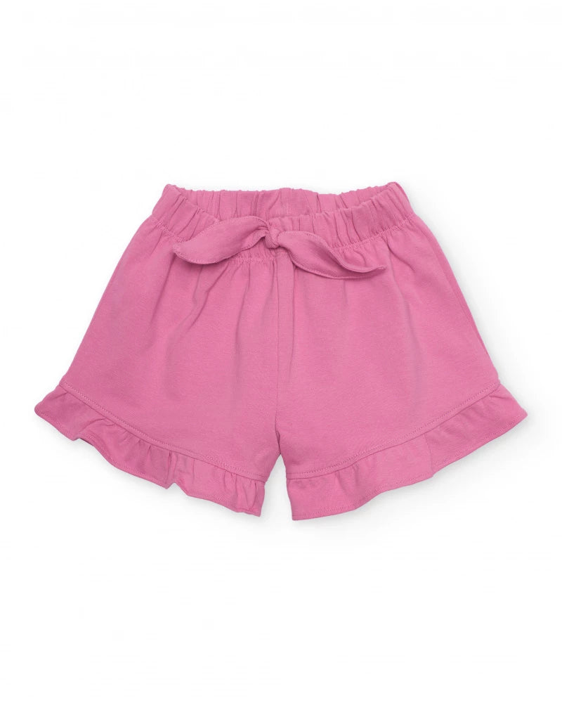 Tuc Tuc Girls T-Shirt and Short Set with Floral Graphic