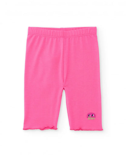 Tuc Tuc Girls T-Shirt and Capri Leggings Set with Seabed Print