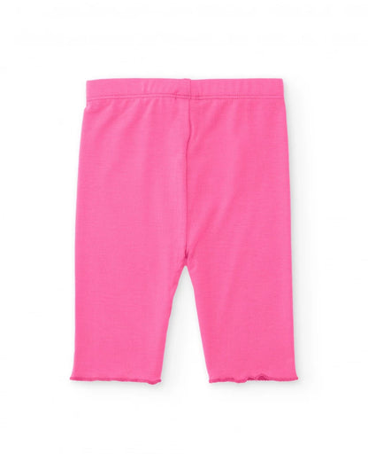 Tuc Tuc Girls T-Shirt and Capri Leggings Set with Seabed Print