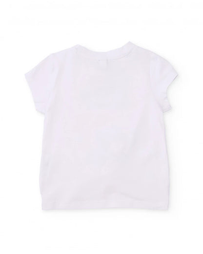 Tuc Tuc Girls T-Shirt with Decorative Knot