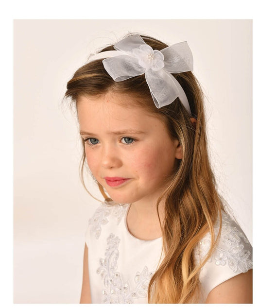 Girls Sweetie Pie Hairband With Bow HD15