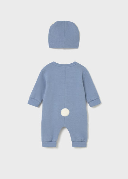 Mayoral Baby Boys Cloud Long Bodysuit With Hat