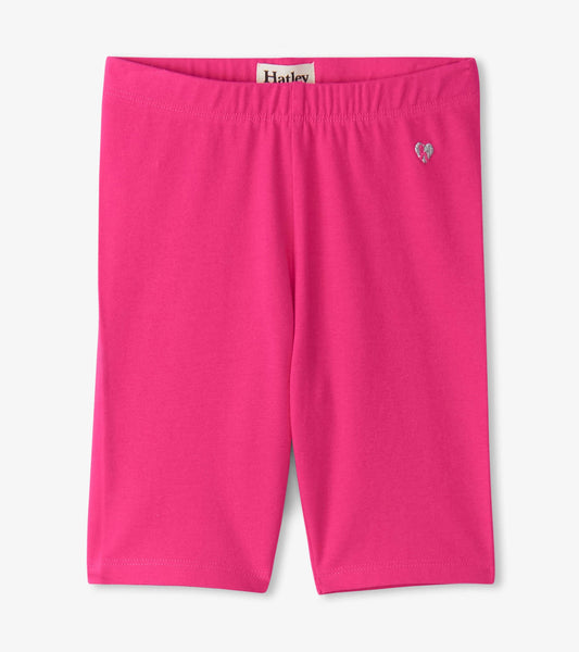 Hatley Girls Fuschia Bike Shorts