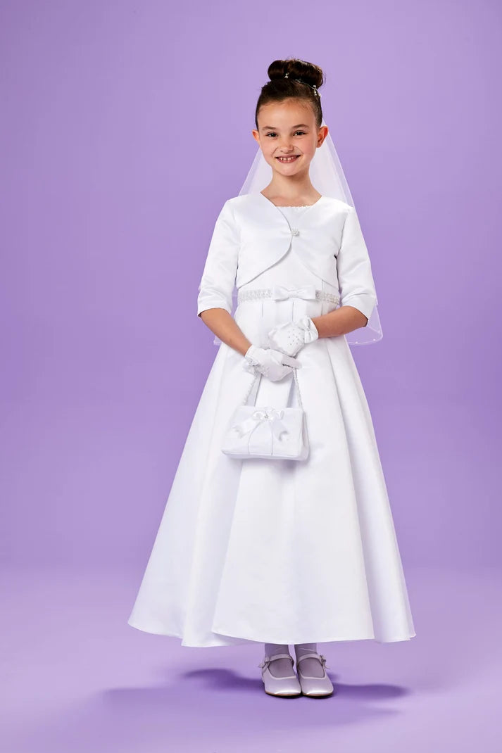 Peridot - Sinead Sleeveless Holy Communion Dress and Bolero Set