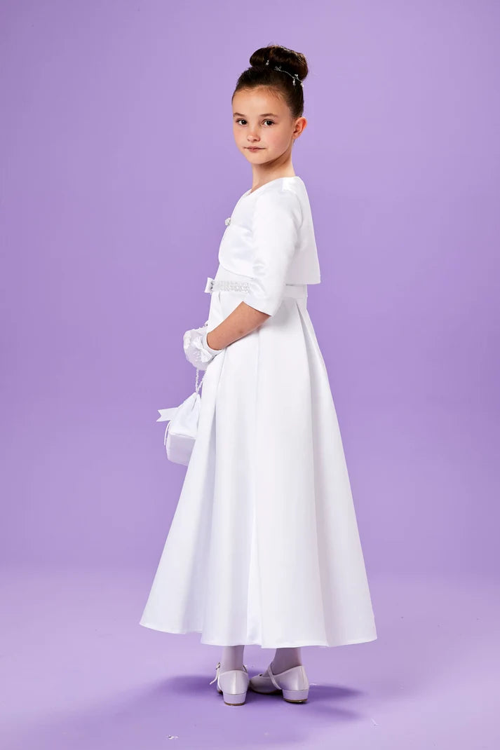 Peridot - Sinead Sleeveless Holy Communion Dress and Bolero Set