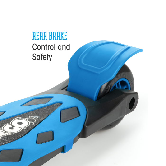 Foldable Bubble Go Tri-Scooter in Blue