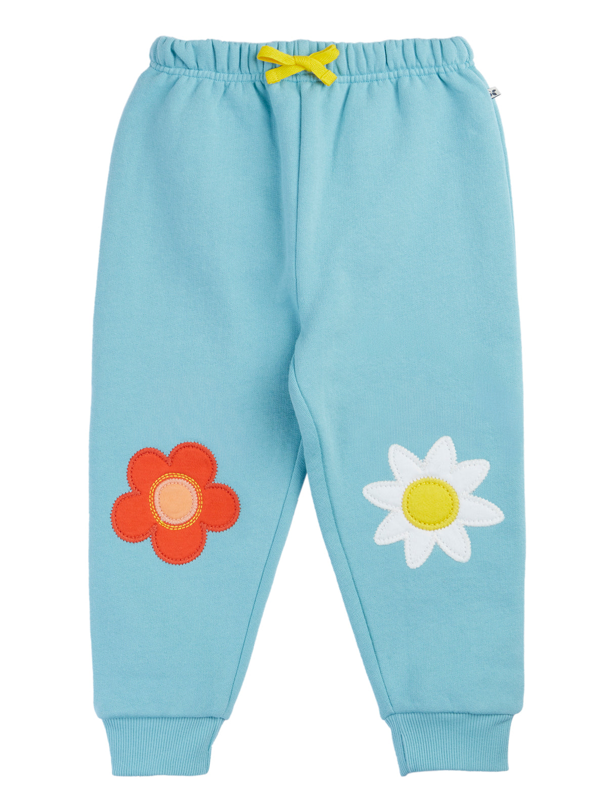 Frugi Baby Girls Flowers Character Joggers