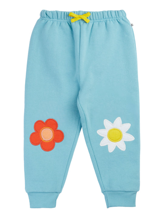 Frugi Baby Girls Flowers Character Joggers