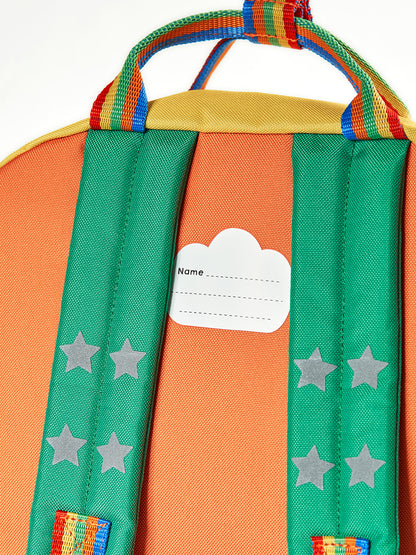 Frugi Happy Hotchpotch Ramble Rainbow Backpack