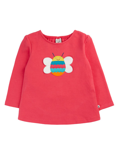 Frugi Girls Bee Long Sleeved Top