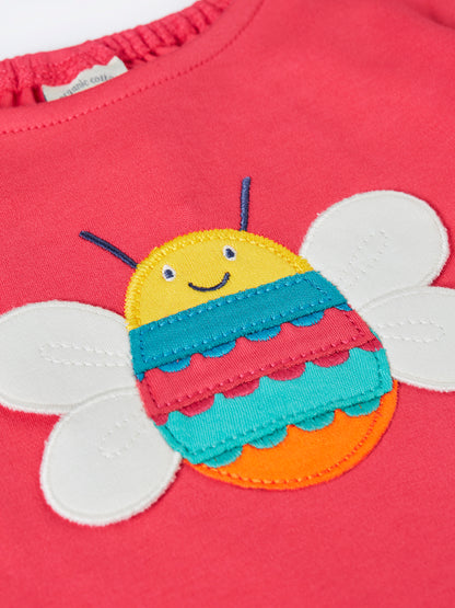 Frugi Girls Bee Long Sleeved Top