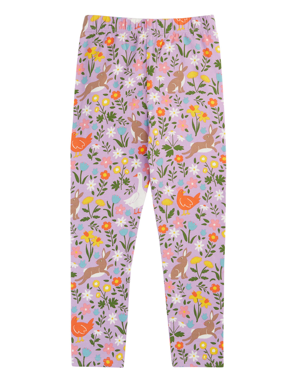 Frugi Girls Lupin Meadow Play Libby Leggings