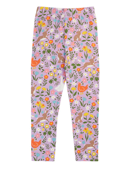 Frugi Girls Lupin Meadow Play Libby Leggings