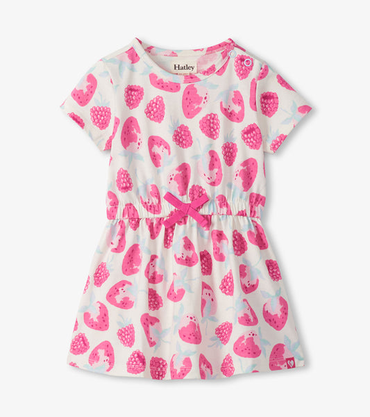 Hatley Baby Girls Delicious Berries Short Sleeve Dress