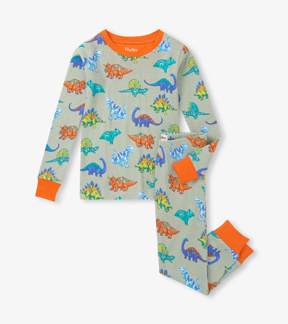 Hatley Boys Dino Party Cotton Pyjama Set