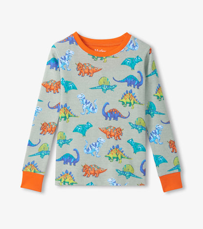 Hatley Boys Dino Party Cotton Pyjama Set