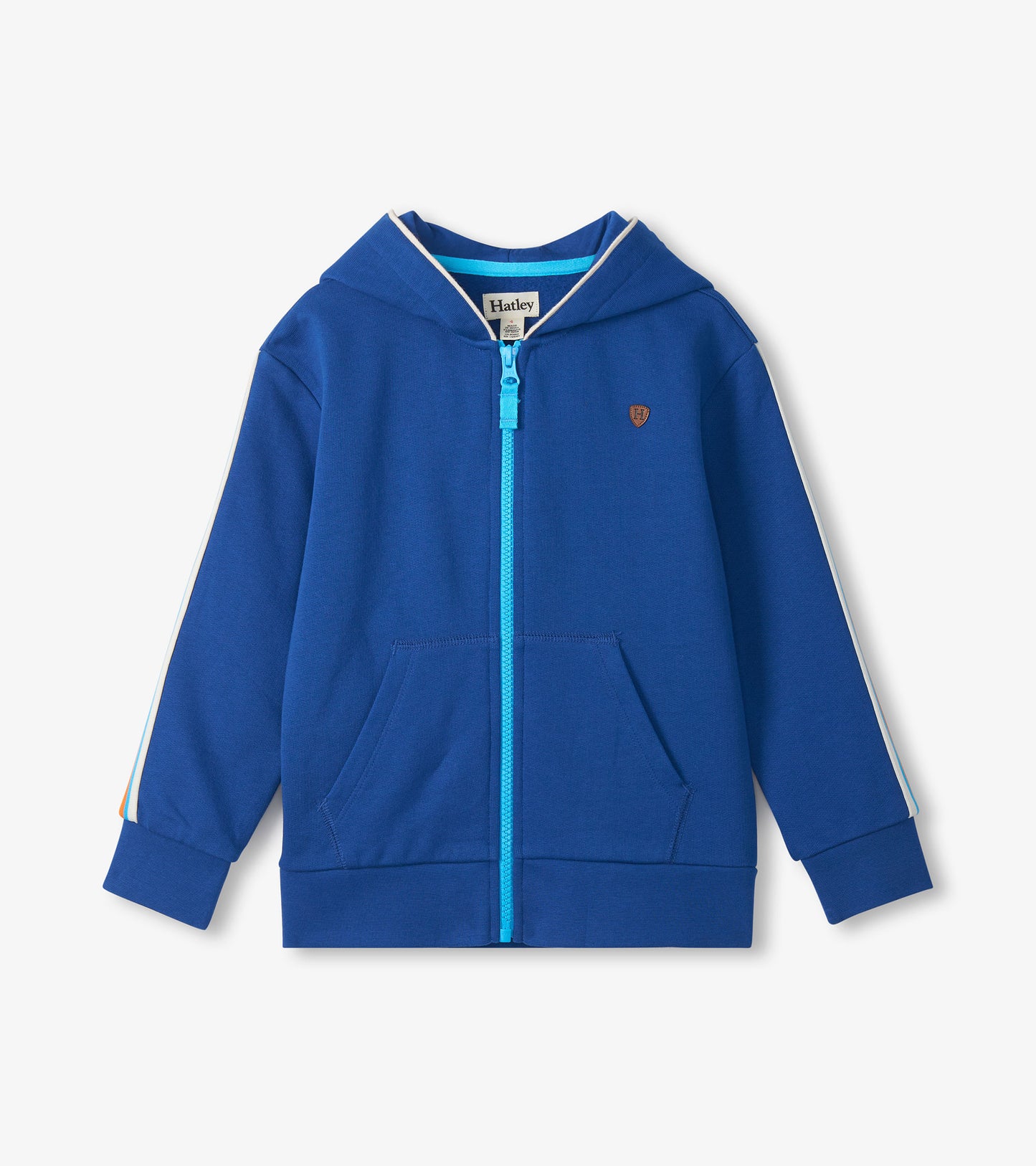 Hatley Boys Limoges Exposed Zip Hoodie