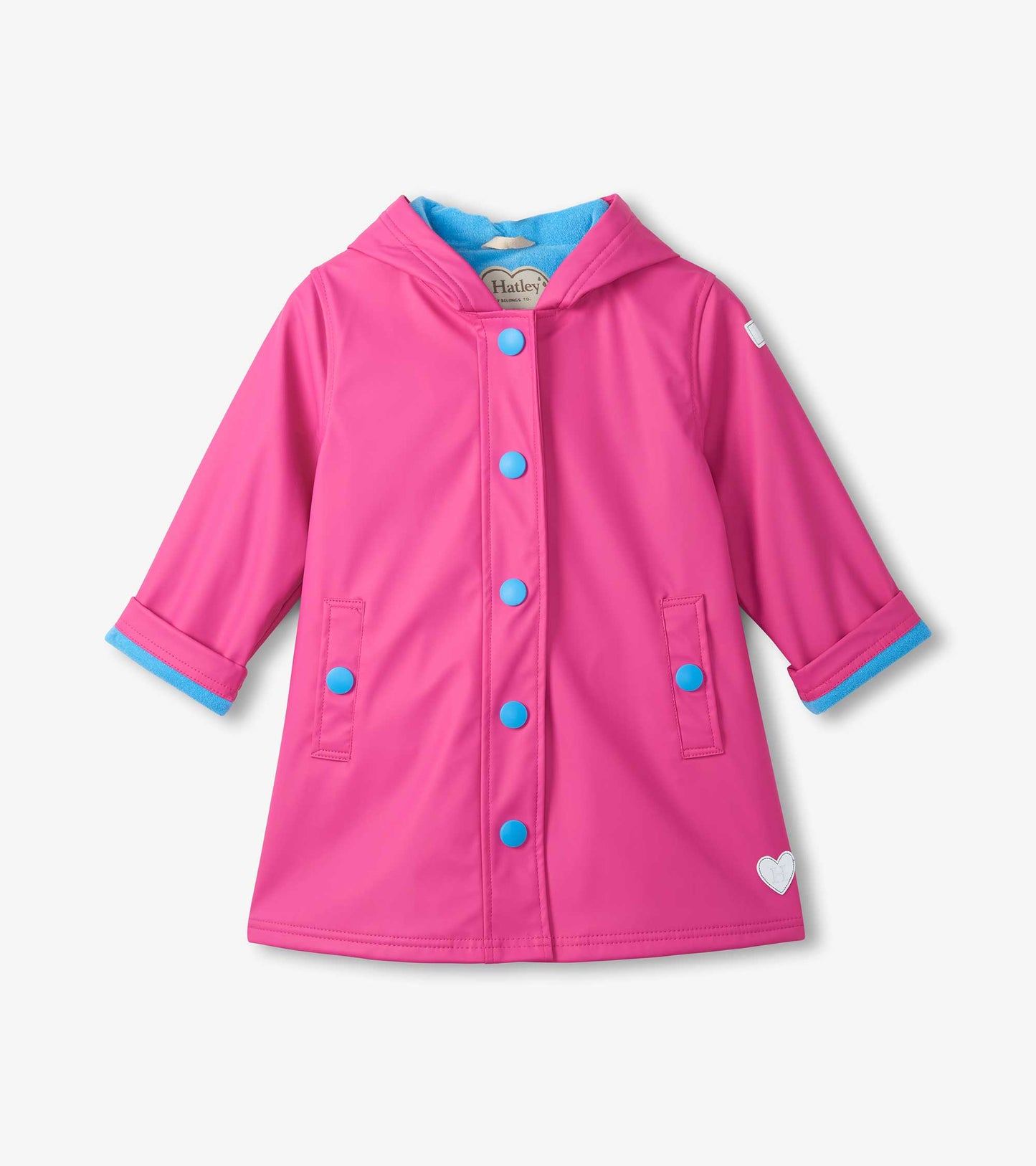 Hatley Girls Raspberry Rose Splash Jacket