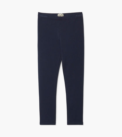 Hatley Girls Navy Cosy Leggings
