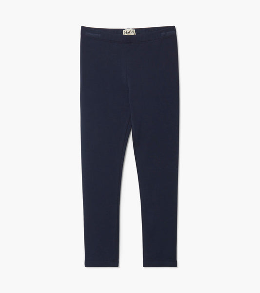 Hatley Girls Navy Cosy Leggings