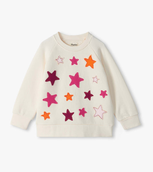 Hatley Girls Super Star Slouchy Pullover