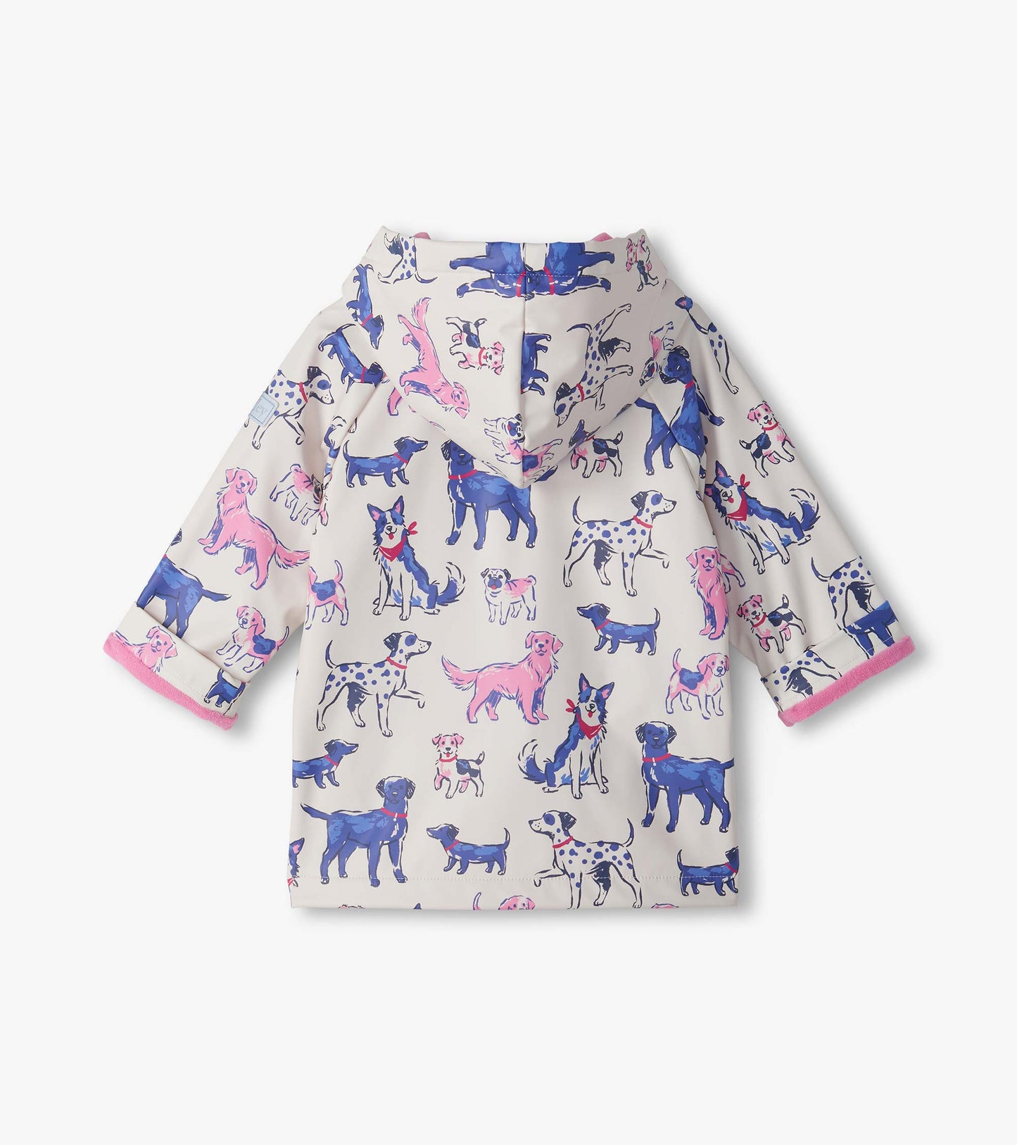 Hatley Baby Girl Little Pups Snap Raincoat