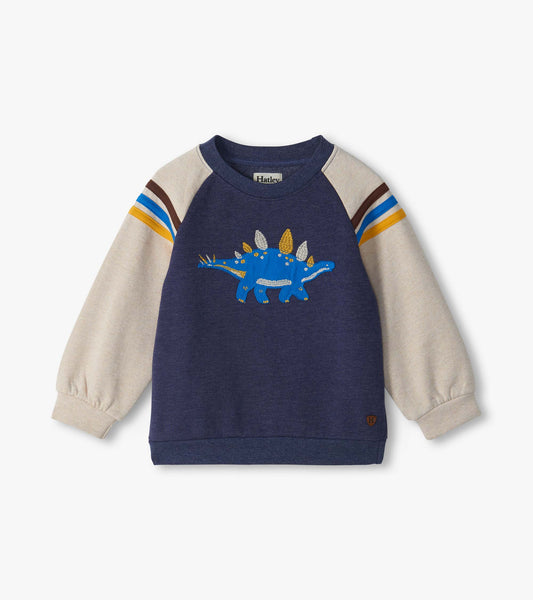Hatley Baby Boys Stegosaurus Dinosaur Pullover Sweatshirt