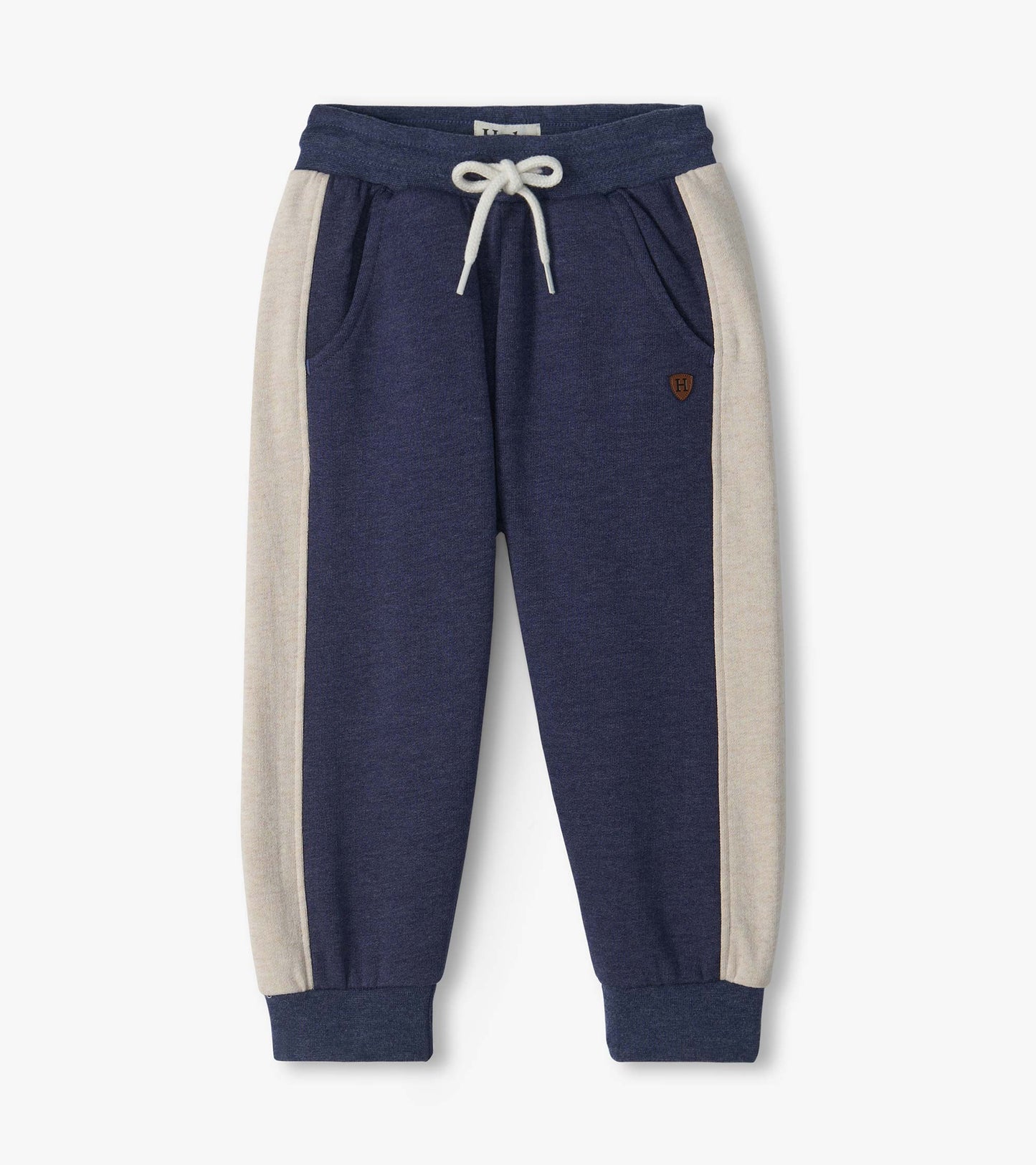 Hatley Baby Boys Patriot Blue Melange Track Pants