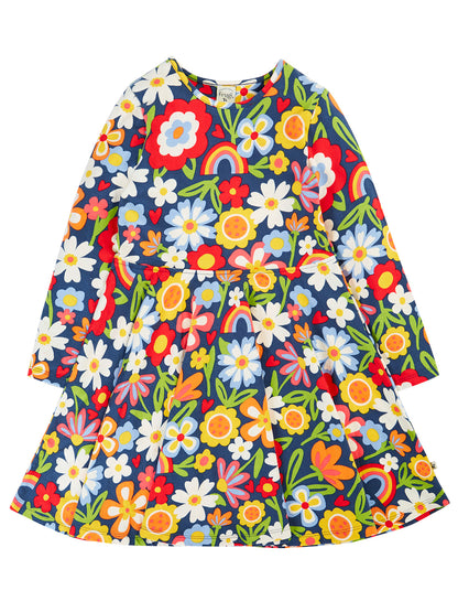 Frugi Girls Sofia Beautiful Bunch Skater Dress