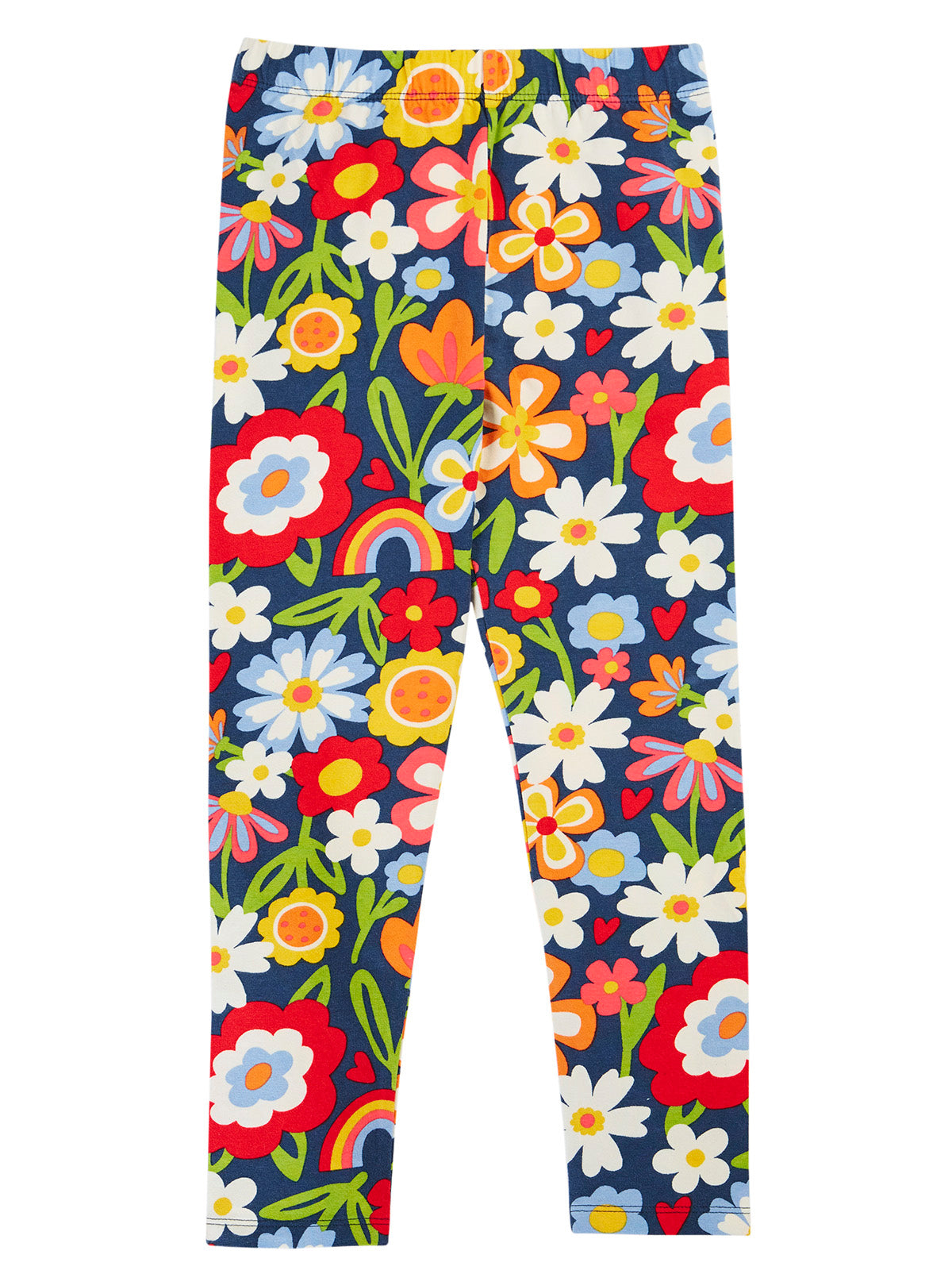 Frugi Girls Libby Beautiful Bunch Printed Leggings