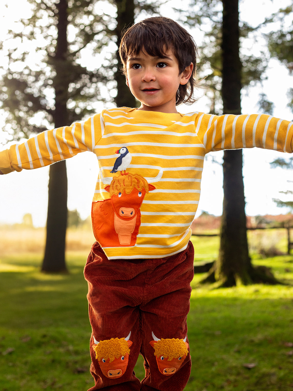 Frugi Baby Boys Highlands Easy on Top