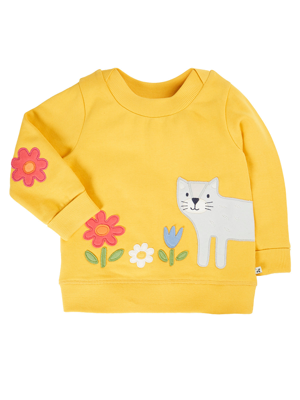 Frugi Girls Wild Cat Easy On Jumper