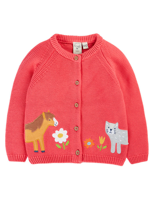 Frugi Girls Colby Pals Cardigan