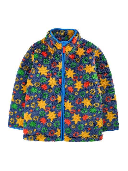 Frugi Boys Upon A Star Zipped Ted Fleece Jacket