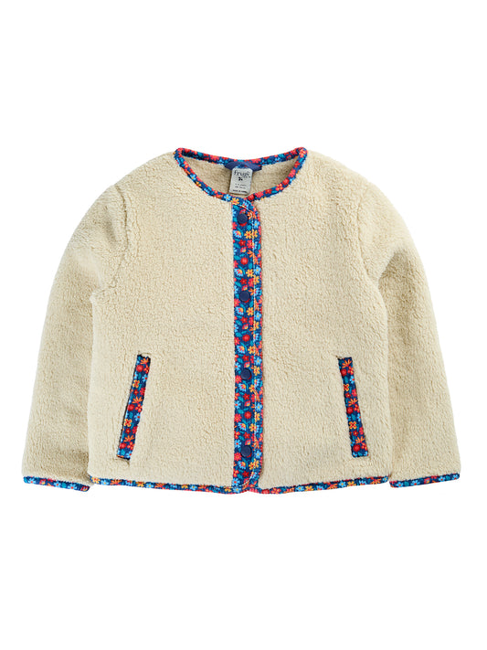 Frugi Girls Juana Fleece Cord Jacket