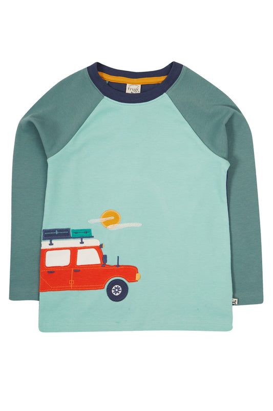 Frugi Boys Albert Campervan Wrap Around Top