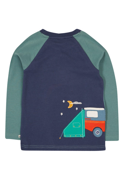 Frugi Boys Albert Campervan Wrap Around Top