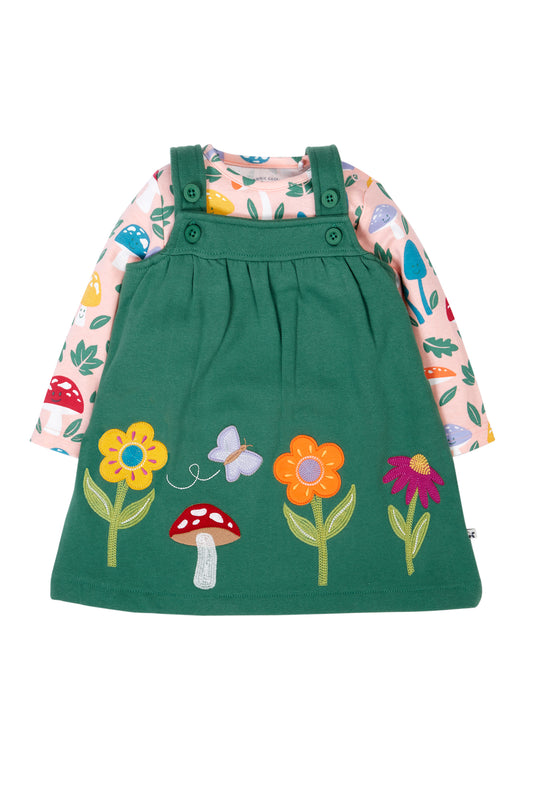 Frugi Baby Girls Pippa Pinafore Outfit