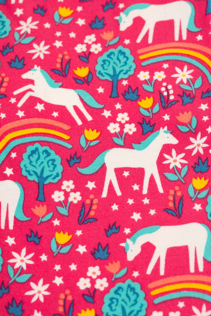 Frugi Girls Libby Printed Wild Horses Leggings