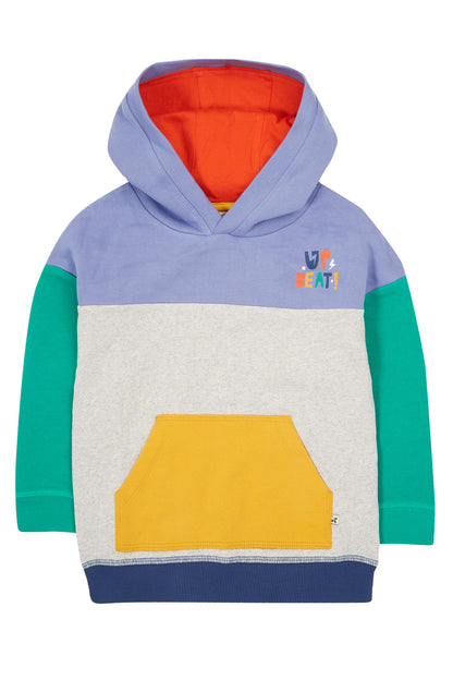 Frugi Boys Bowen Colour Block Up Beat Hoodie