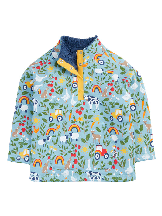 Frugi Boys On The Farm Snuggle Fleece