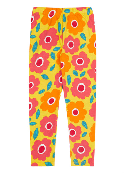 Frugi Girls Libby Floral Fields Printed Leggings