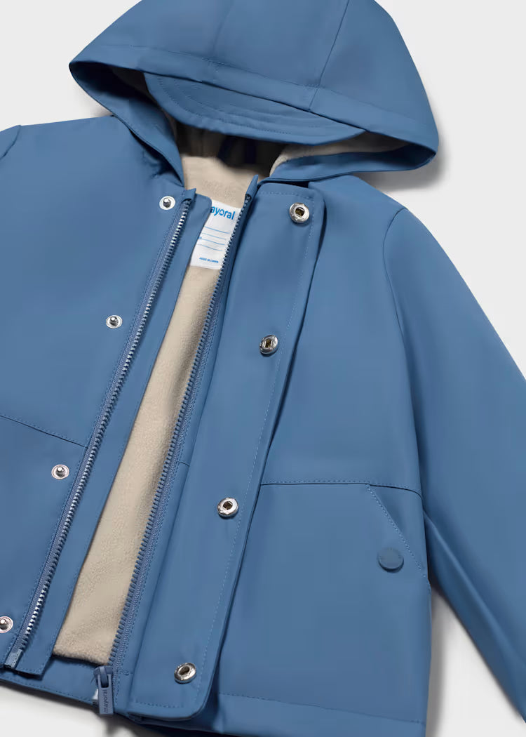 Mayoral Baby Boy Indigo Raincoat