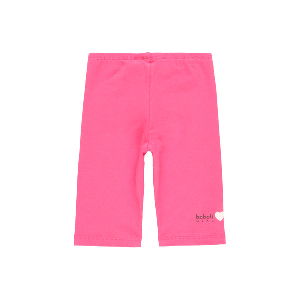 Boboli pink Stretch leggings 3/4