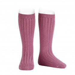 Condor Ribbed Socks - Cassis 669