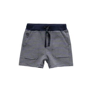 Boboli navy stripe shorts